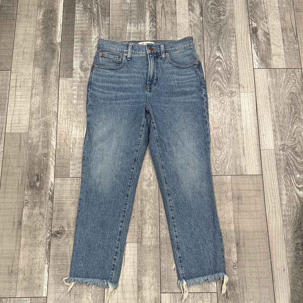 MADEWELL The Perfect Vintage  Straight Lev Jean size 26P